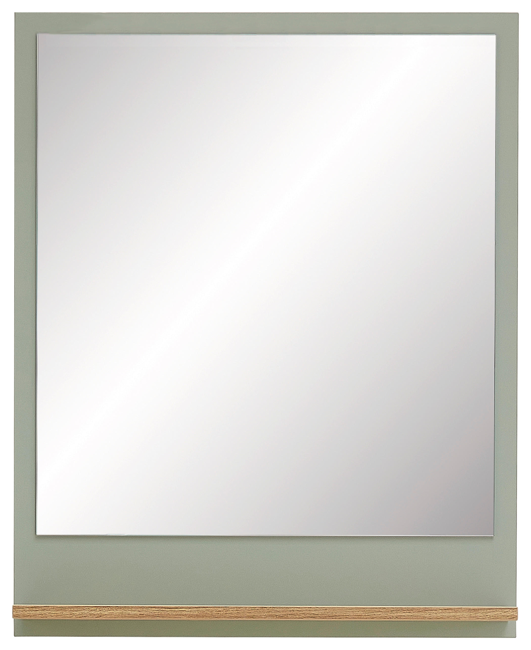 Wandspiegel Quickset 963 salbei Nachbildung Eiche Riviera Nachbildung B/H/T: ca. 60x74,5x15,5 cm Quickset 963 - Eiche/salbei (60,00/74,50/15,50cm) - Pelipal