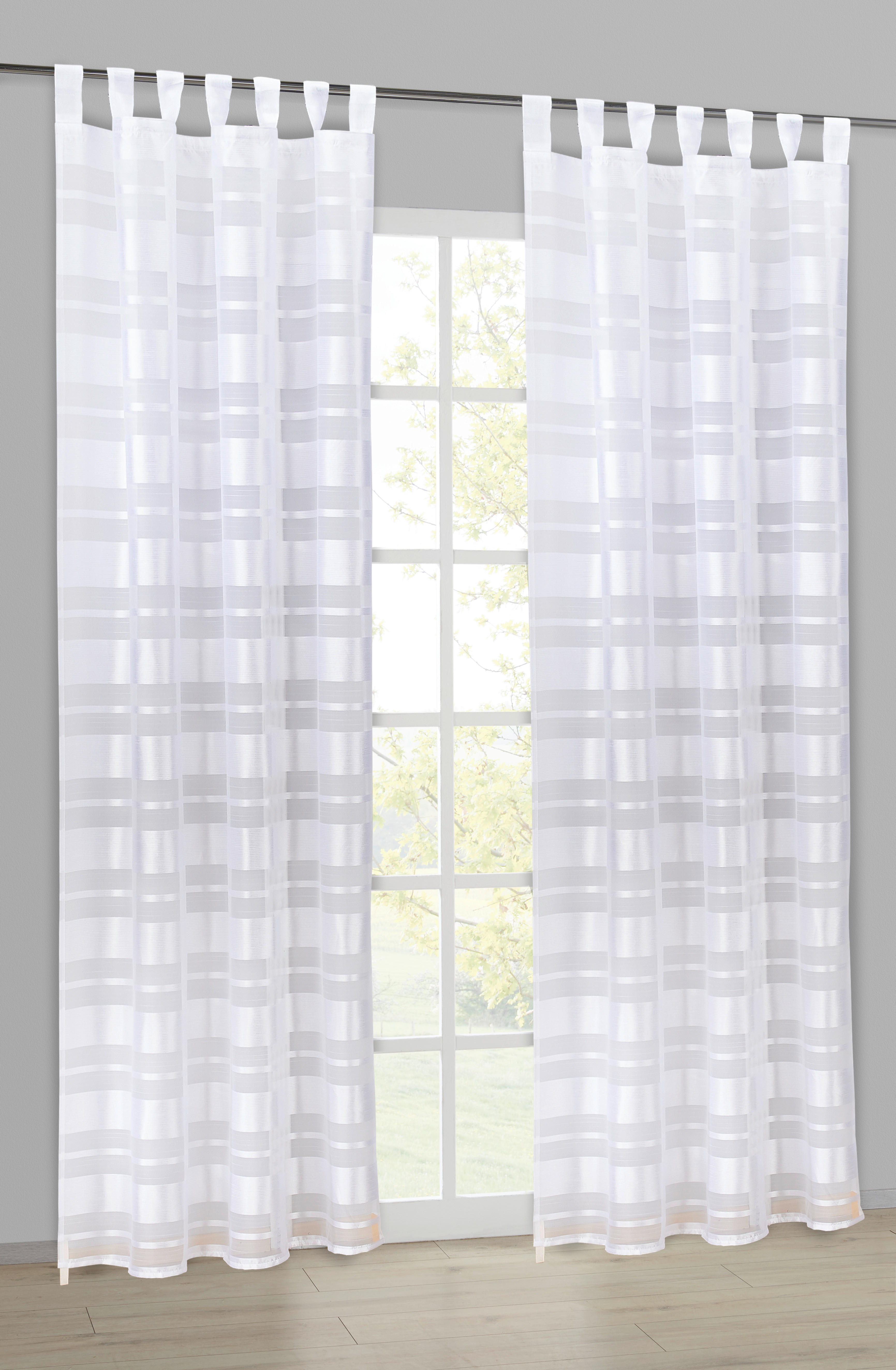 Kombivorhang Diana weiß B/H: ca. 140x245 cm Diana - weiß (140,00/245,00cm) - silver edition