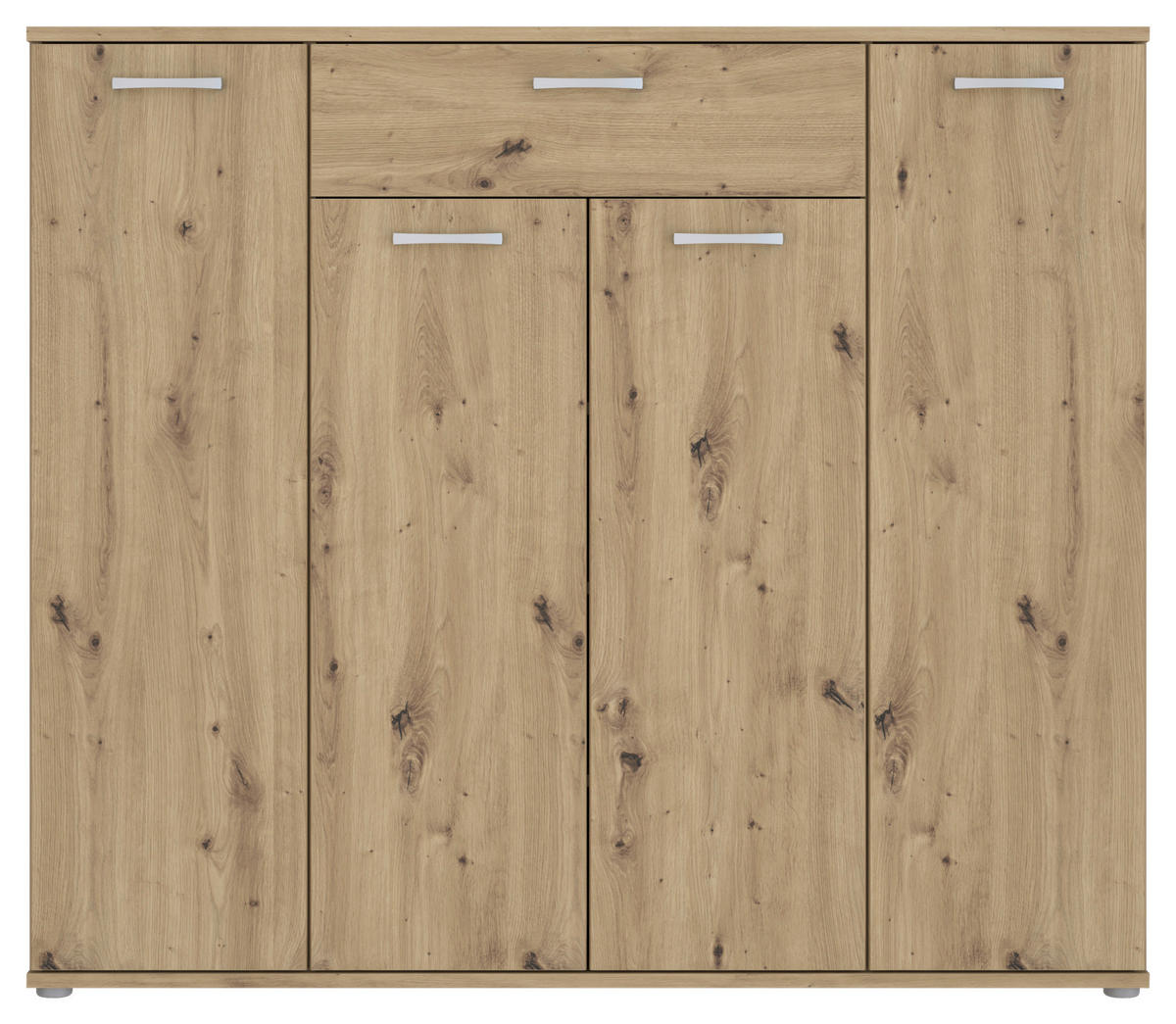 Kommode  Eiche Artisan Nachbildung B/H/T: ca. 139x121x35 cm Rypsyma_Kommode RPSK341-D78 - Eiche (139,00/121,00/35,00cm)