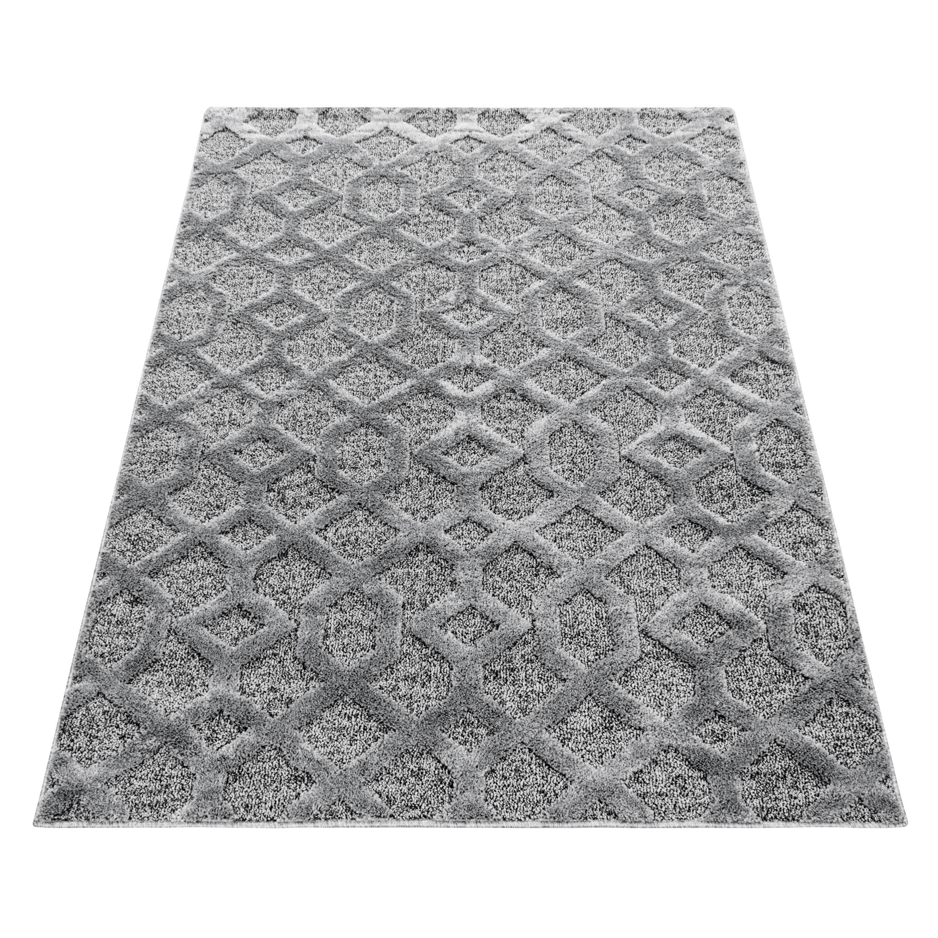 Ayyildiz Teppich PISA grau B/L: ca. 80x150 cm PISA - grau (80,00/150,00cm) - Ayyildiz