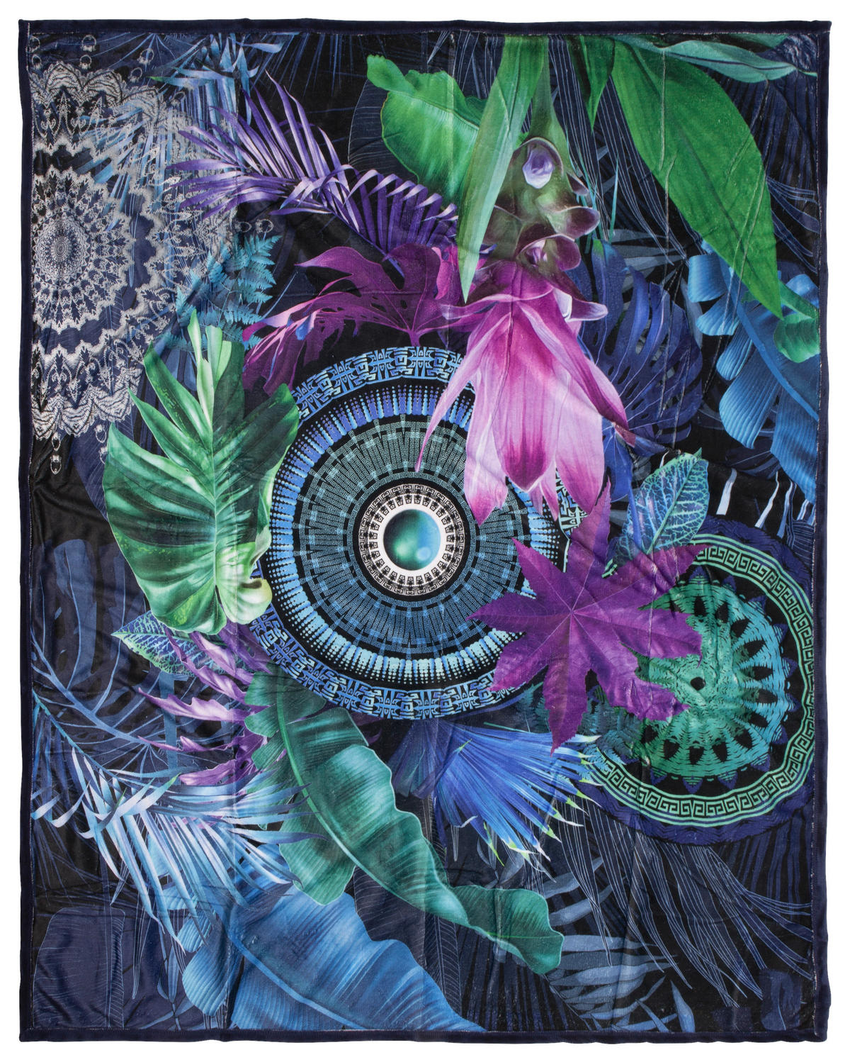 Wohndecke Zehra Polysamt Zehra - Multi (130,00/160,00cm) - HIP