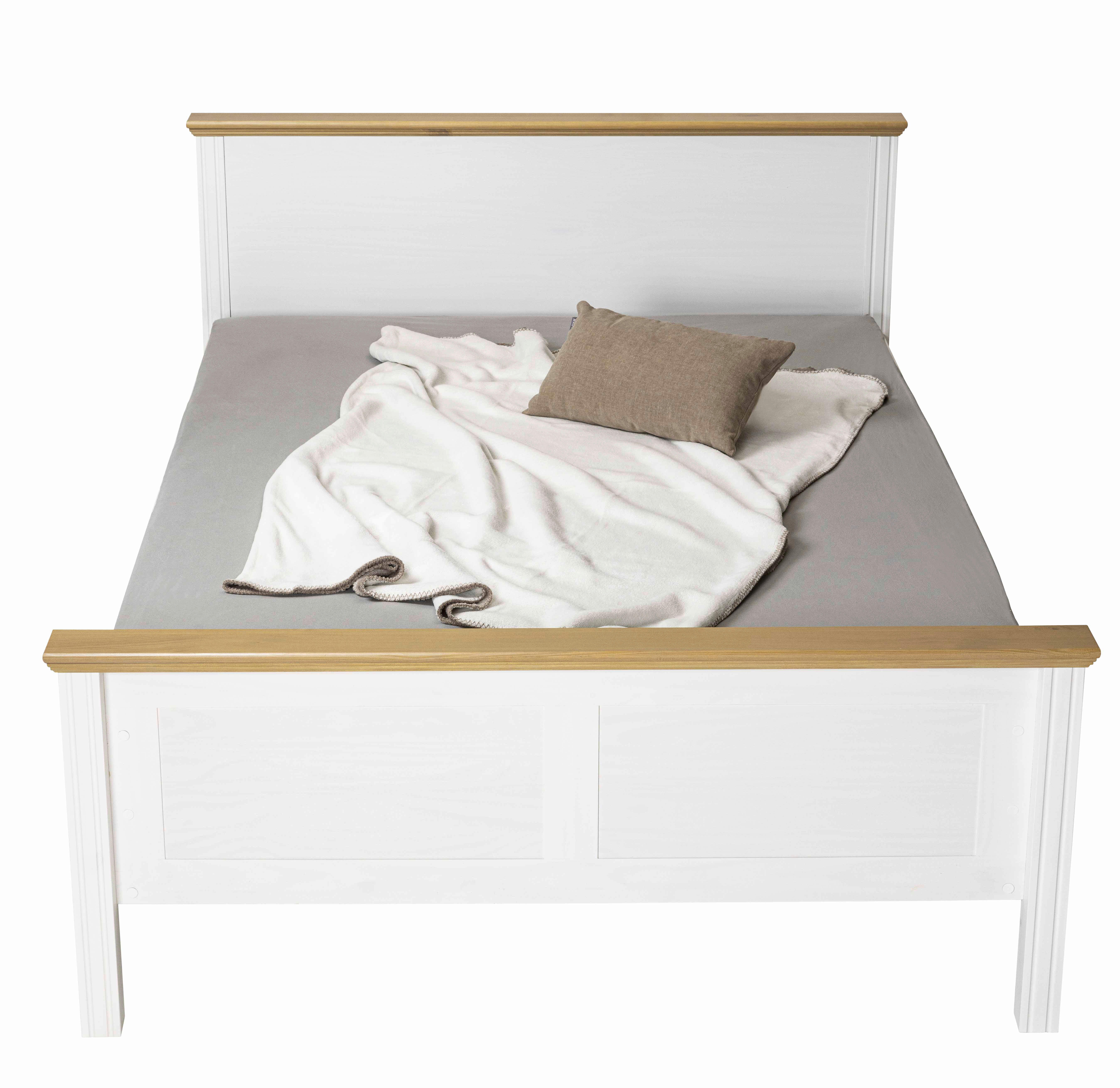 Bett Maluno weiß Maluno - weiß (214,90/149,80/93,60cm) - Inter Link