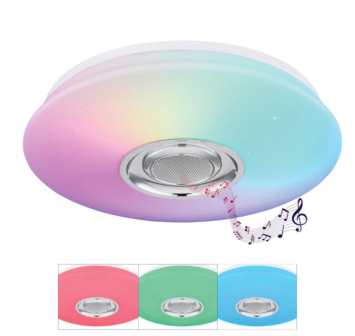 GLOBO Deckenleuchte 41370-18 Dunny weiß Opal Kunststoff Metall Chrom H/D: ca. 7,8x39 cm Dunny - weiß/Opal (39,00/7,80cm) - GLOBO