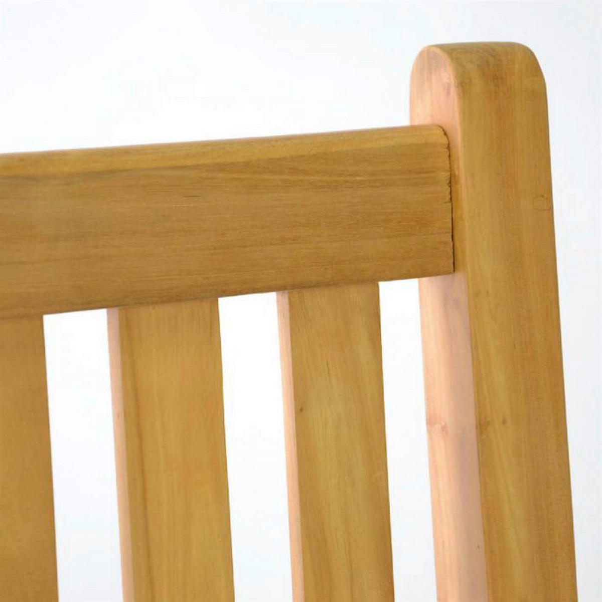 VCM Gartenbank braun Teakholz B/H/T: ca. 150x90x60 cm Gartenbank_3-Sitzer - braun (150,00/90,00/60,00cm) - VCM