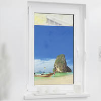 LICHTBLICK Fensterfolie Thailand Meer Thailand bunt B/L: ca. 50x100 cm Thailand - bunt (50,00/100,00cm) - LICHTBLICK