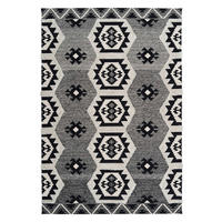 Arte Espina Kurzflorteppich Ethnie 325 grau B/H/L: ca. 80x1x150 cm Ethnie 325 - grau (150,00/80,00/1,00cm) - Arte Espina