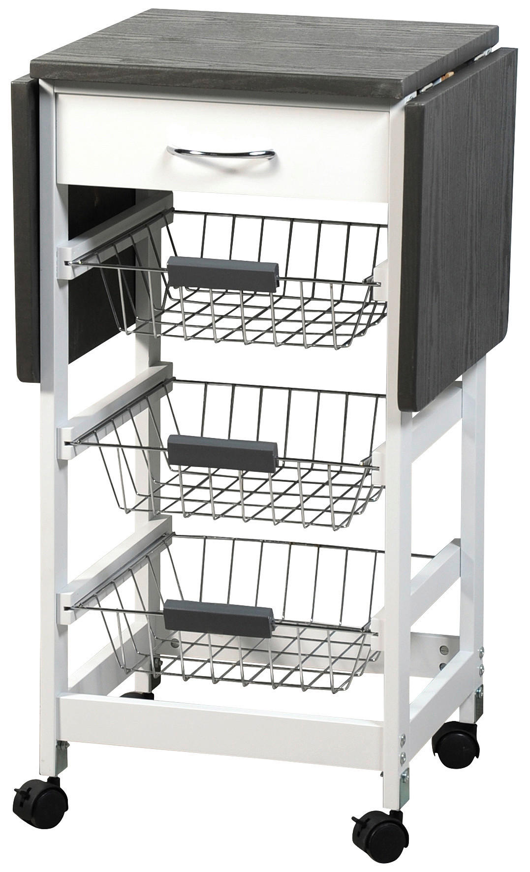 Kesper Küchenwagen kiefer Kiefer Küchenwagen - kiefer/grau - Kesper