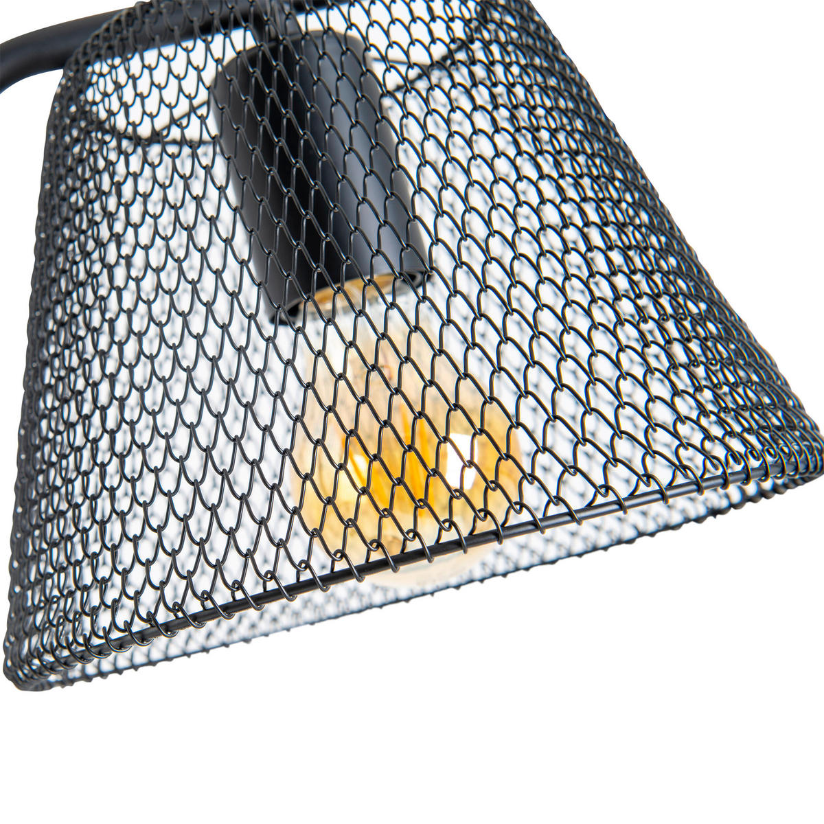 Näve Leuchten Tischleuchte 3181022 schwarz Kunststoff Metall B/H/T: ca. 20x50x20 cm E27 1 Brennstellen Korie - schwarz (20,00/50,00/20,00cm) - Näve Leuchten