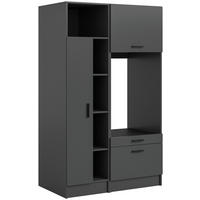 Waschmaschinenumbauschrank Free anthrazit B/H/T: ca. 116x195x68 cm Free - anthrazit (116,00/195,00/68,00cm) - xonox.home