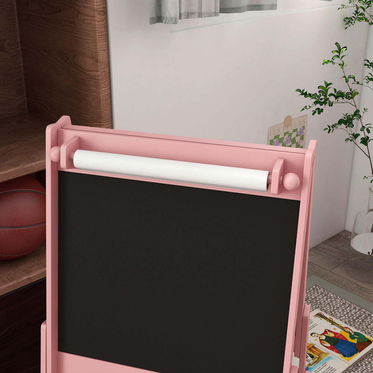 AIYAPLAY Kindertafel B/H/L: ca. 46,5x93x54 cm Kindertafel - rosa (54,00/46,50/93,00cm) - AIYAPLAY