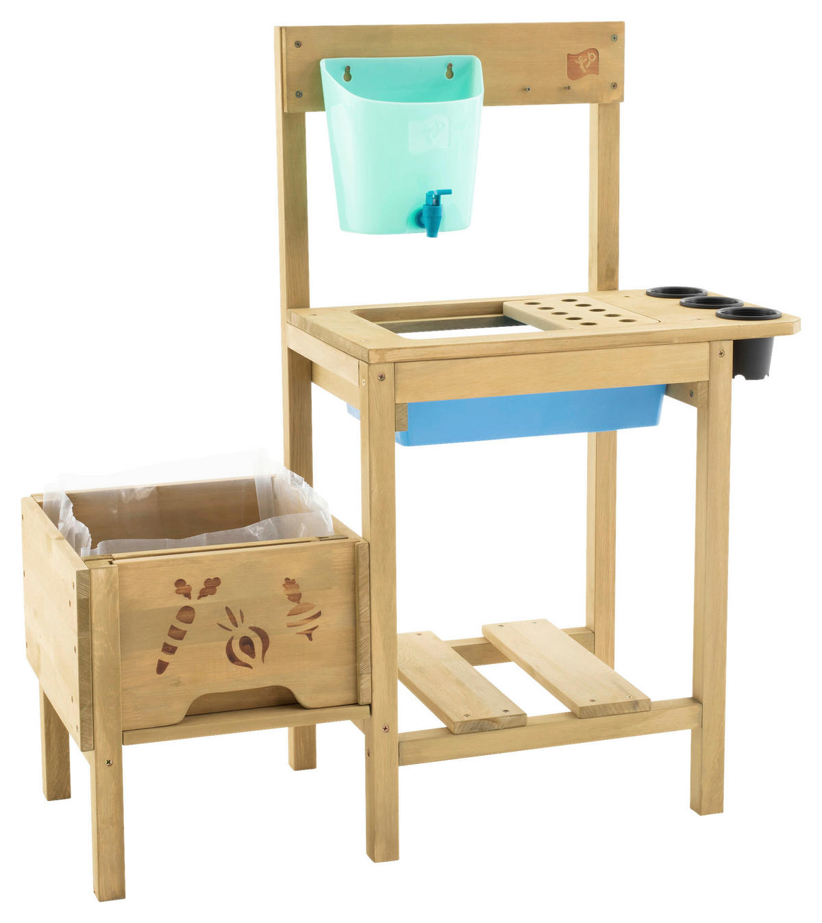 TP Toys Matschküche natur B/H/T: ca. 83x34x88 cm Matschküche - natur (83,00/34,00/88,00cm) - TP Toys