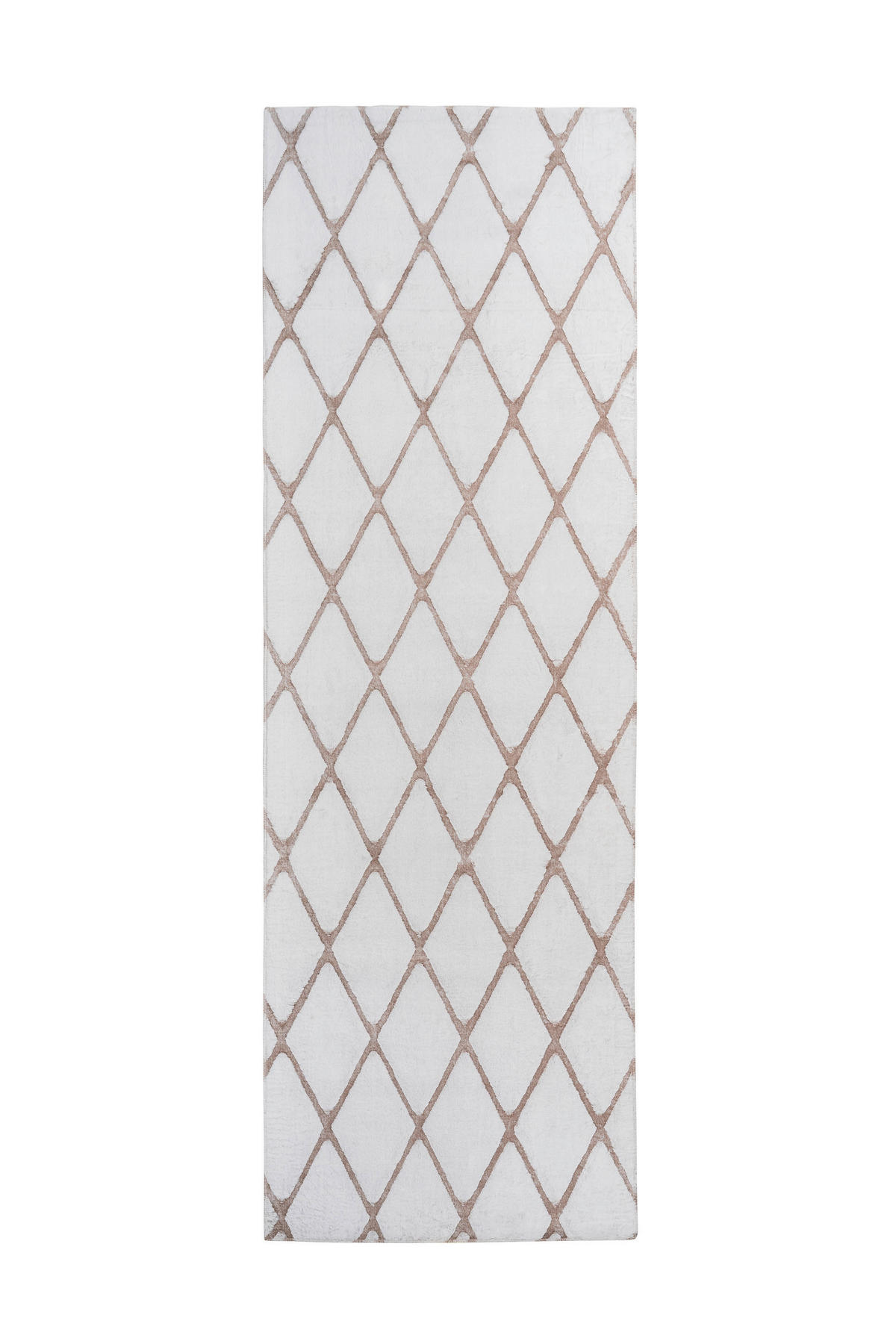 360Living Teppich Vivica rosé B/L: ca. 80x250 cm Vivica - weiß/rosé (80,00/250,00cm) - 360Living