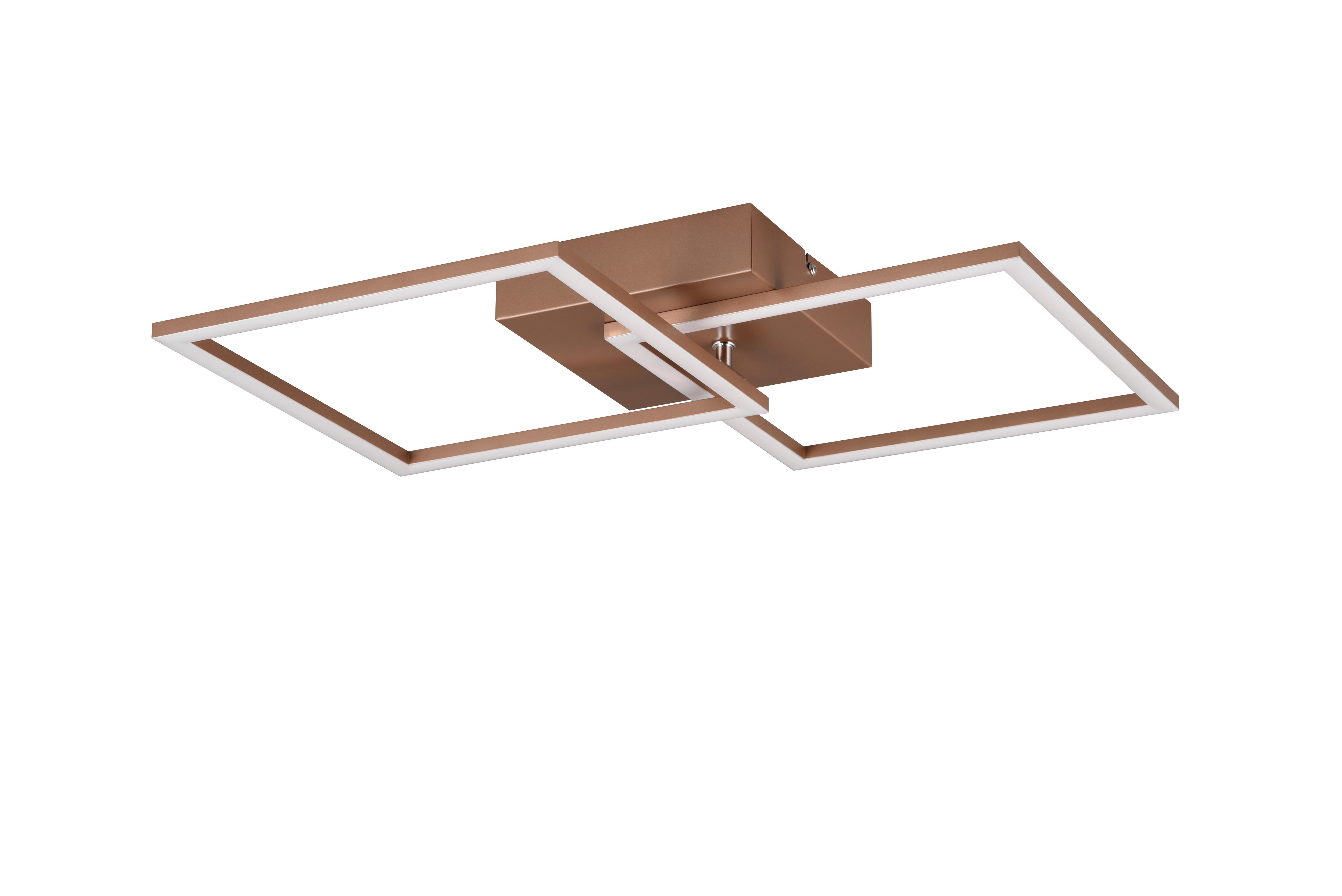 LED-Deckenleuchte Metall B/H/T: ca. 45x40x7 cm LED-Deckenleuchte_Trail - (45,00/40,00/7,00cm)