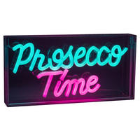 Näve Leuchten LED-Schriftzug klar Kunststoff B/H/T: ca. 30x15x4,7 cm PROSECCO TIME - klar (30,00/15,00/4,70cm) - Näve Leuchten