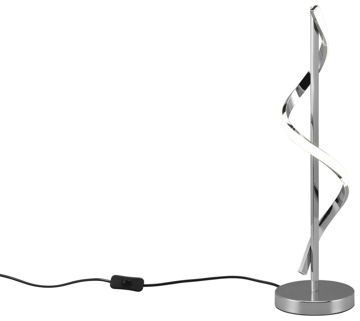 Reality LED-Tischleuchte R52201106 Isabel Chrom Metall H/D: ca. 56x15 cm 1 Brennstellen Isabel - Chrom (15,00/56,00cm) - Reality