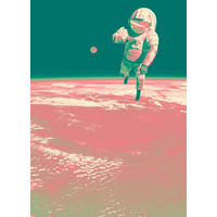 Komar Fototapete Spacewalk B/L: ca. 200x280 cm Spacewalk - (200,00/280,00cm) - Komar