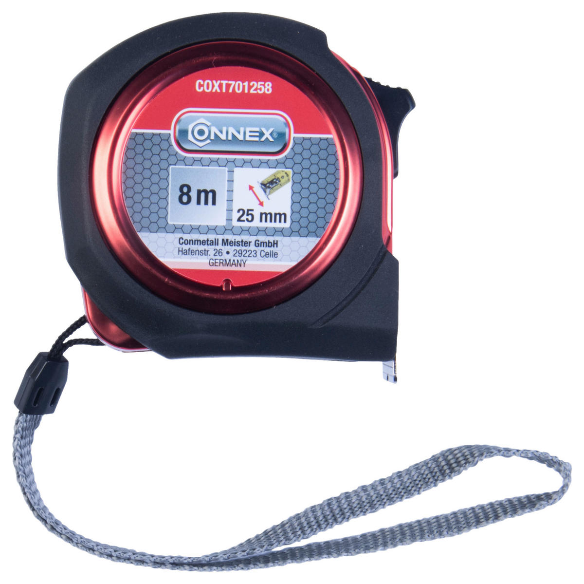 CONNEX Rollbandmaß L: ca. 800 cm Rollbandmaß 8m - (800,00cm) - CONNEX
