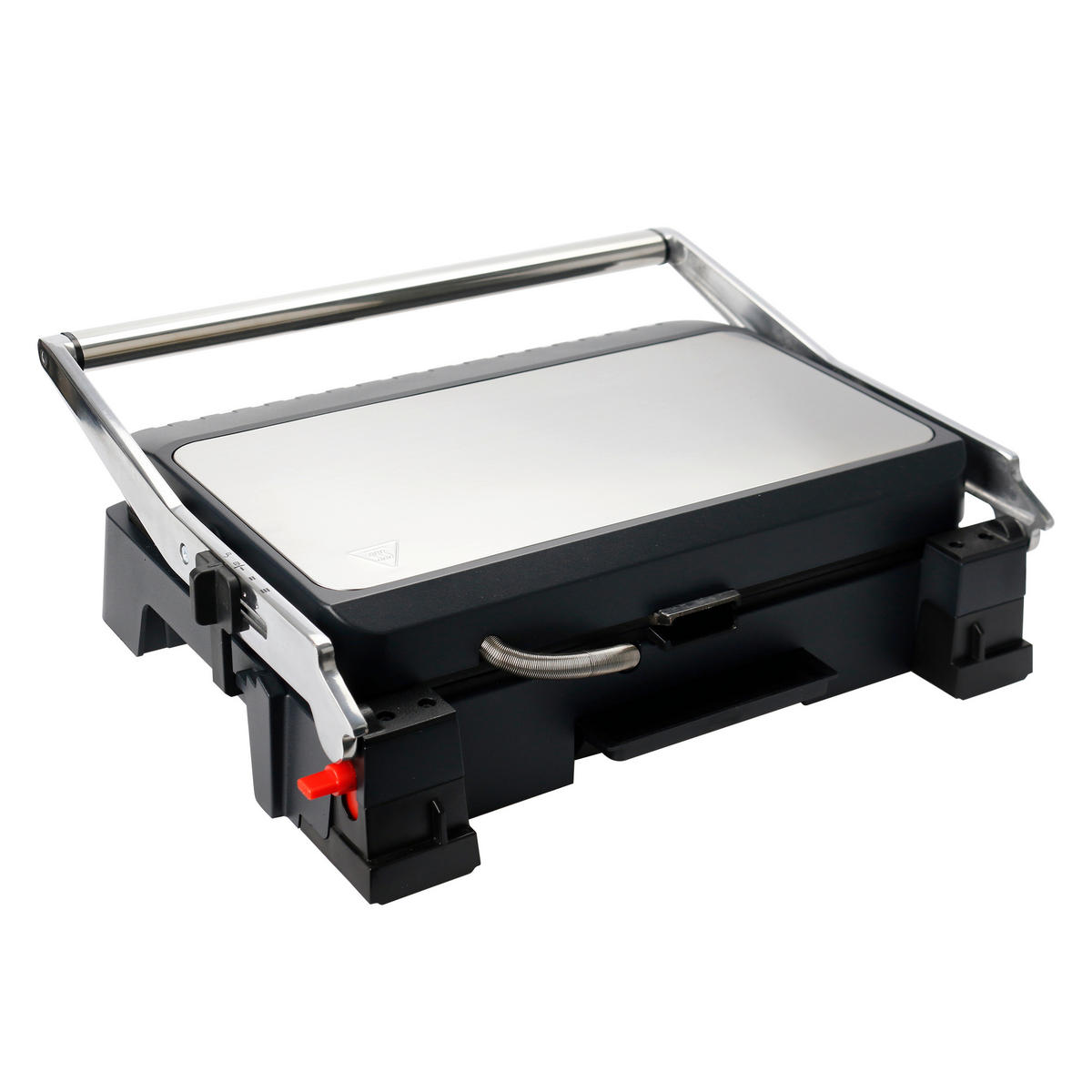 Emerio Multigrill CG-130859 silber B/H/L: ca. 13,6x33,5x38,5 cm Multi-Grill CG-130859 - silber (38,50/13,60/33,50cm) - Emerio