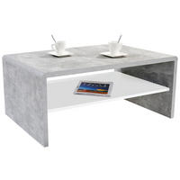 Couchtisch Cala Luna C4T02 Beton Alpinweiß B/H/T: ca. 100x40x59 cm Cala Luna C4T02 - Beton/Alpinweiß (100,00/40,00/59,00cm)