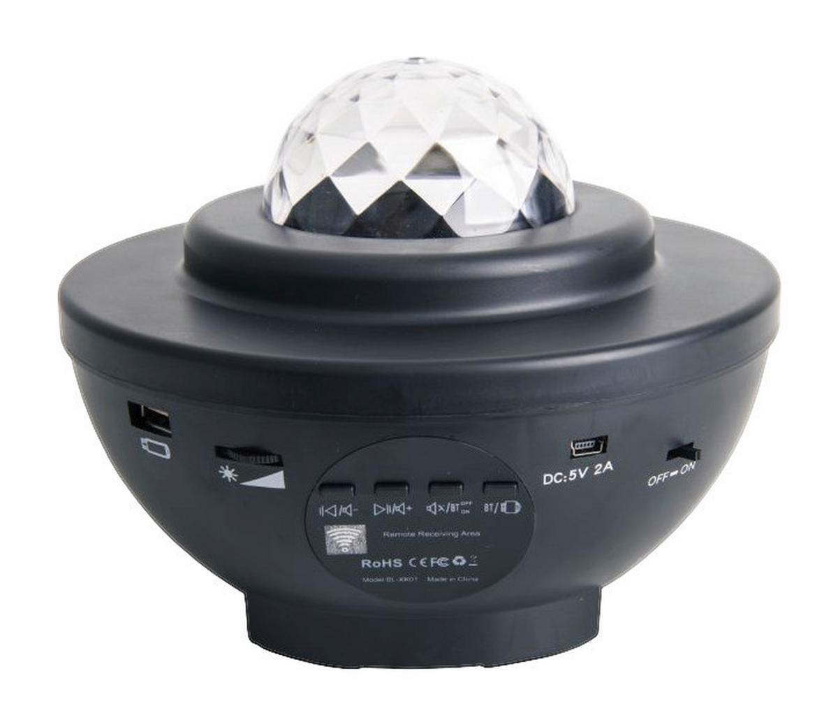Näve Leuchten Water LED Projector NV5273261 schwarz Kunststoff B/H: ca. 16,2x16,2 cm Athmospheric Galaxy - schwarz (16,20/16,20cm) - Näve Leuchten