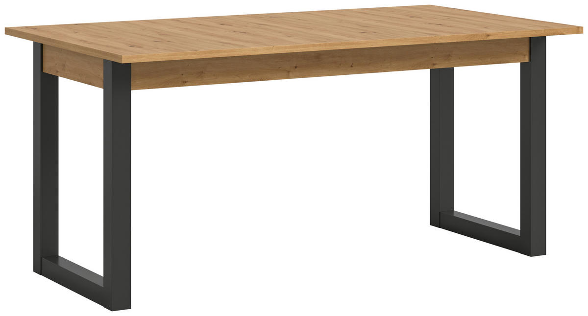 Esstisch Seattle Eiche Artisan Nachbildung B/H/T: ca. 150x76x90 cm Seattle - Eiche/grau (150,00/76,00/90,00cm) - xonox.home