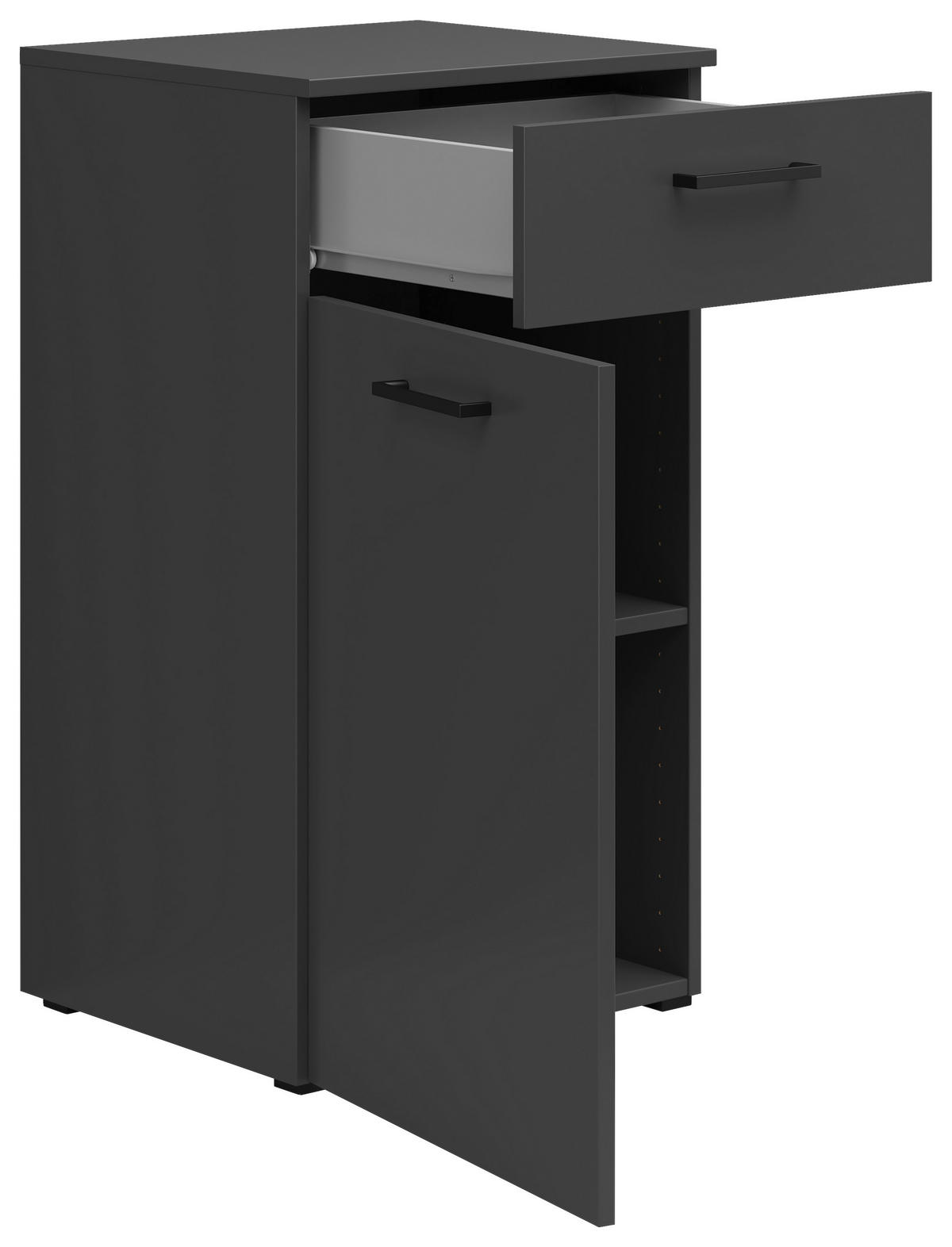 Kommode Multi-Stauraum Typ 13 anthrazit B/H/T: ca. 45x83x40 cm Multi-Stauraum Typ 13 - anthrazit (45,00/83,00/40,00cm)