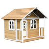 AXI Spielhaus Milan braun B/H/L: ca. 202x180x191 cm Milan - braun/weiß (191,00/202,00/180,00cm) - AXI