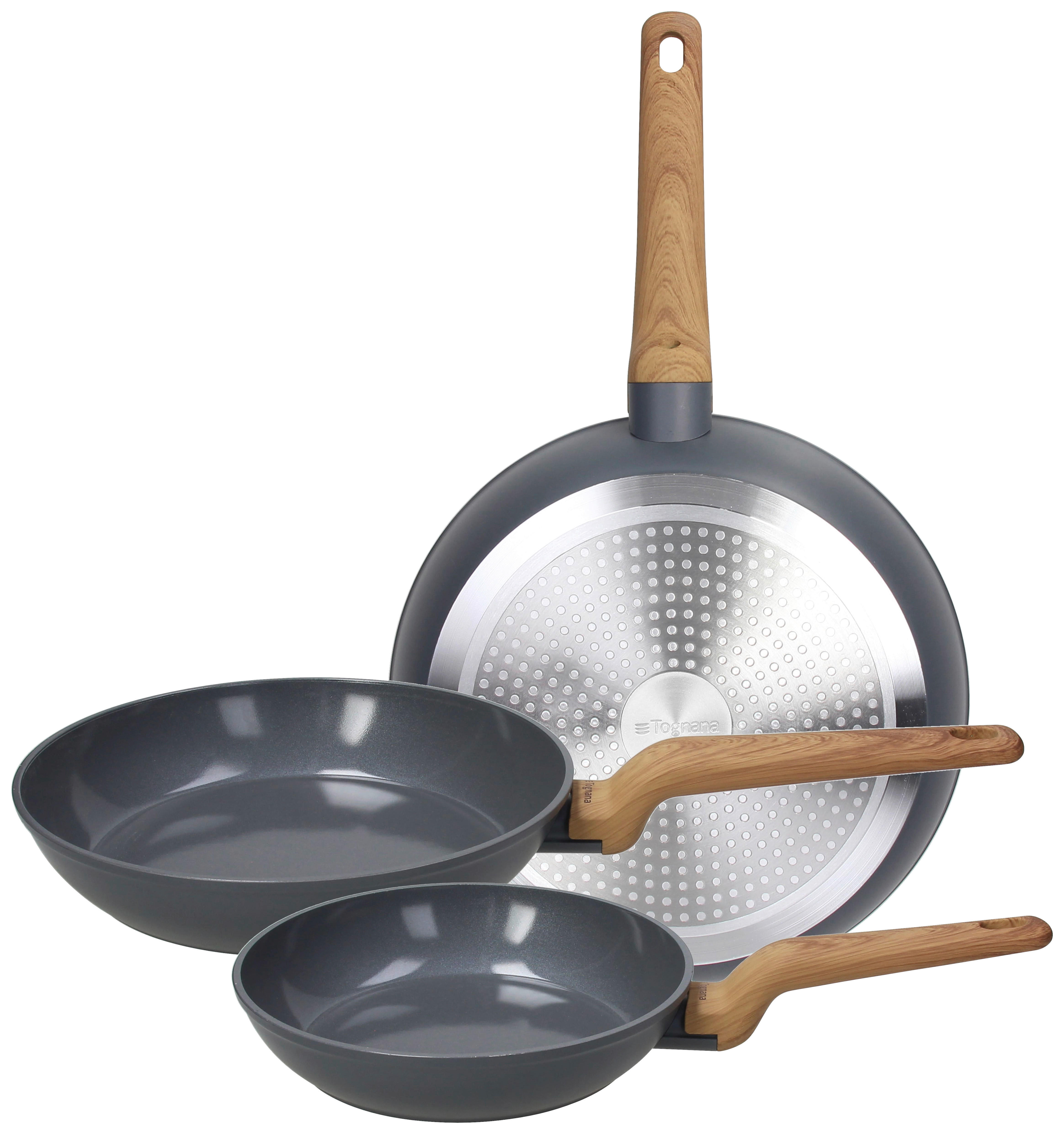 TOGNANA Pfannenset Care Grey grau Aluminium Care Grey - grau - TOGNANA