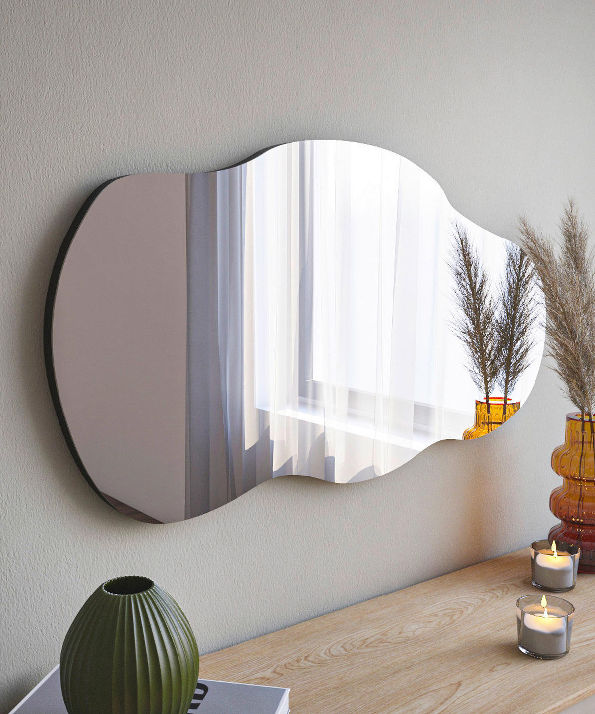 Wandspiegel Baby B/H/T: ca. 40x72x3,5 cm Baby - (40,00/72,00/3,50cm) - moebel17