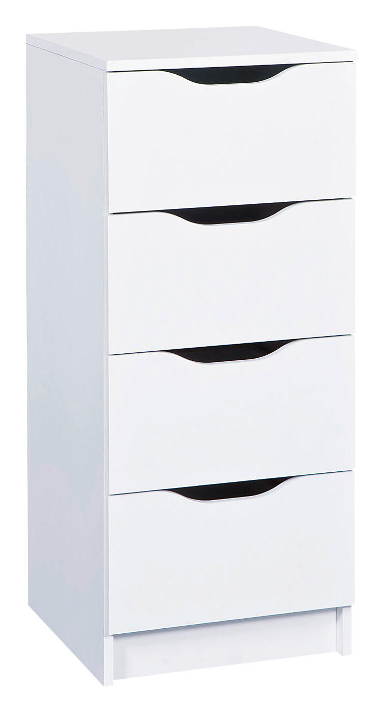Kommode WESTPHALEN weiß B/H/T: ca. 41x89x41 cm WESTPHALEN - weiß (41,00/89,00/41,00cm) - Inter Link