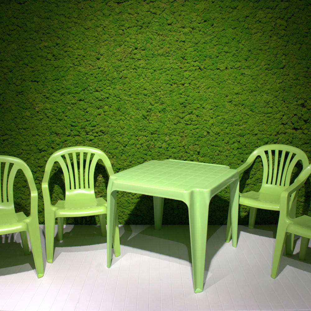 Thumbnail - ProGarden Kindermöbel-Set grün Kunststoff B/H/L: ca. 38x53x43 cm