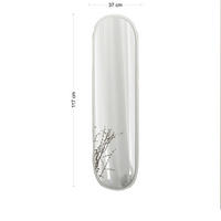 Wandspiegel Magnum weiß Glas B/H/T: ca. 120x40x3,5 cm Magnum - weiß (120,00/40,00/3,50cm) - moebel17