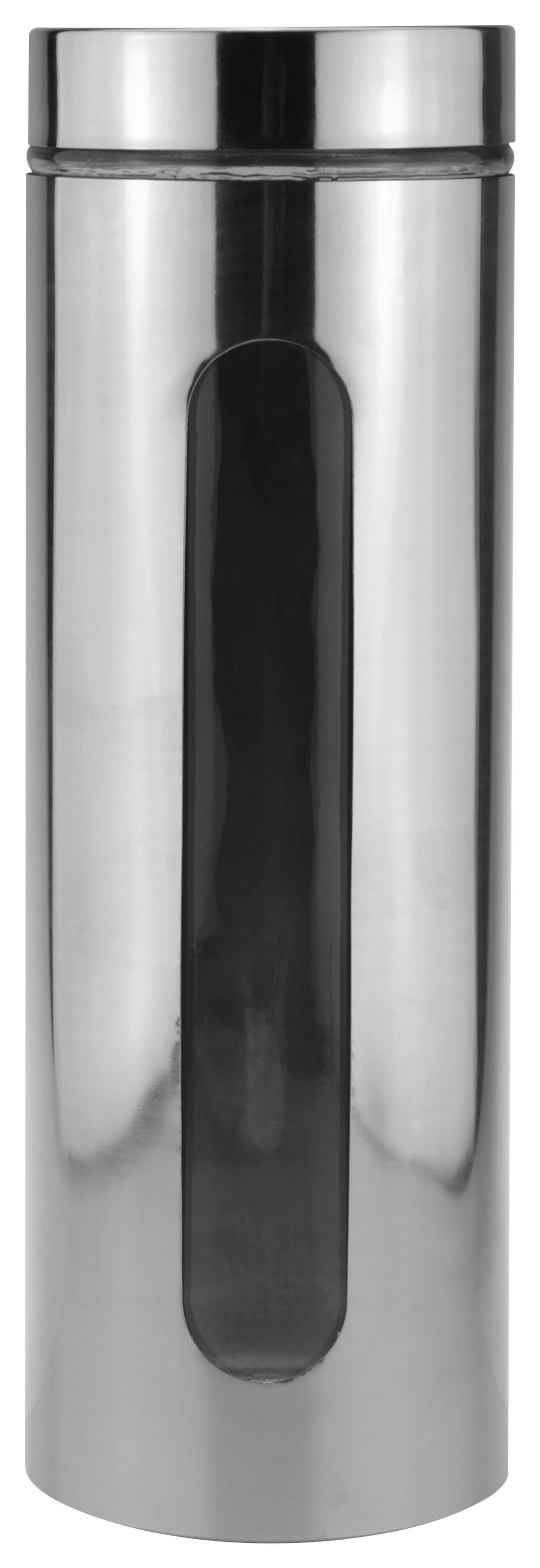 POCOline Vorratsdose silber Edelstahl Vorratsdose 1,85l - silber - POCOline