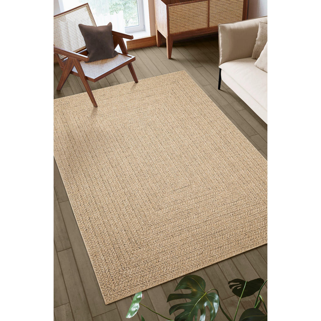 Thumbnail - Merinos Teppich Kenzy natur B/L: ca. 60x180 cm