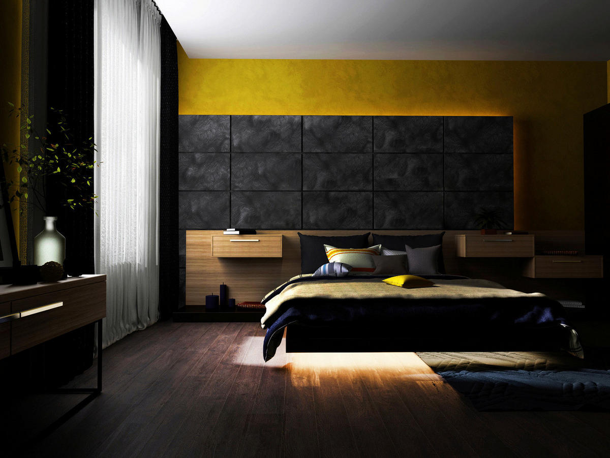 Näve Leuchten Unterbett-LED-Streifen warmweiß Kunststoff B/H/T: ca. 240x0,2x0,8 cm Unterbett-LED-Streifen - warmweiß (240,00/0,20/0,80cm) - Näve Leuchten