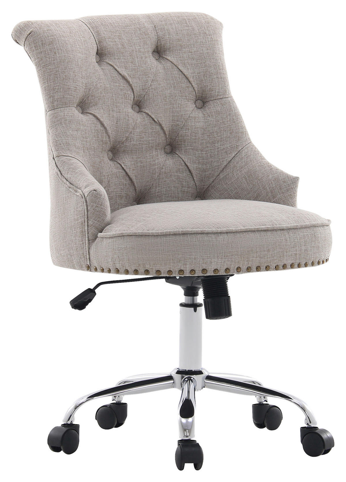Drehstuhl 836-117 grau 836-117 - grau (54,00/84,00/65,50cm) - HOMCOM
