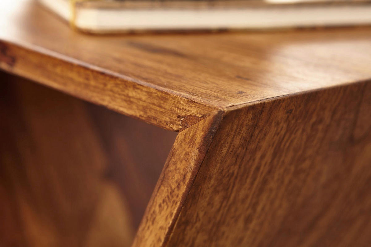 Beistelltisch rosenholz Nachbildung Holz B/H/T: ca. 43x60x30 cm Beistelltisch - rosenholz (43,00/60,00/30,00cm) - Wohnling