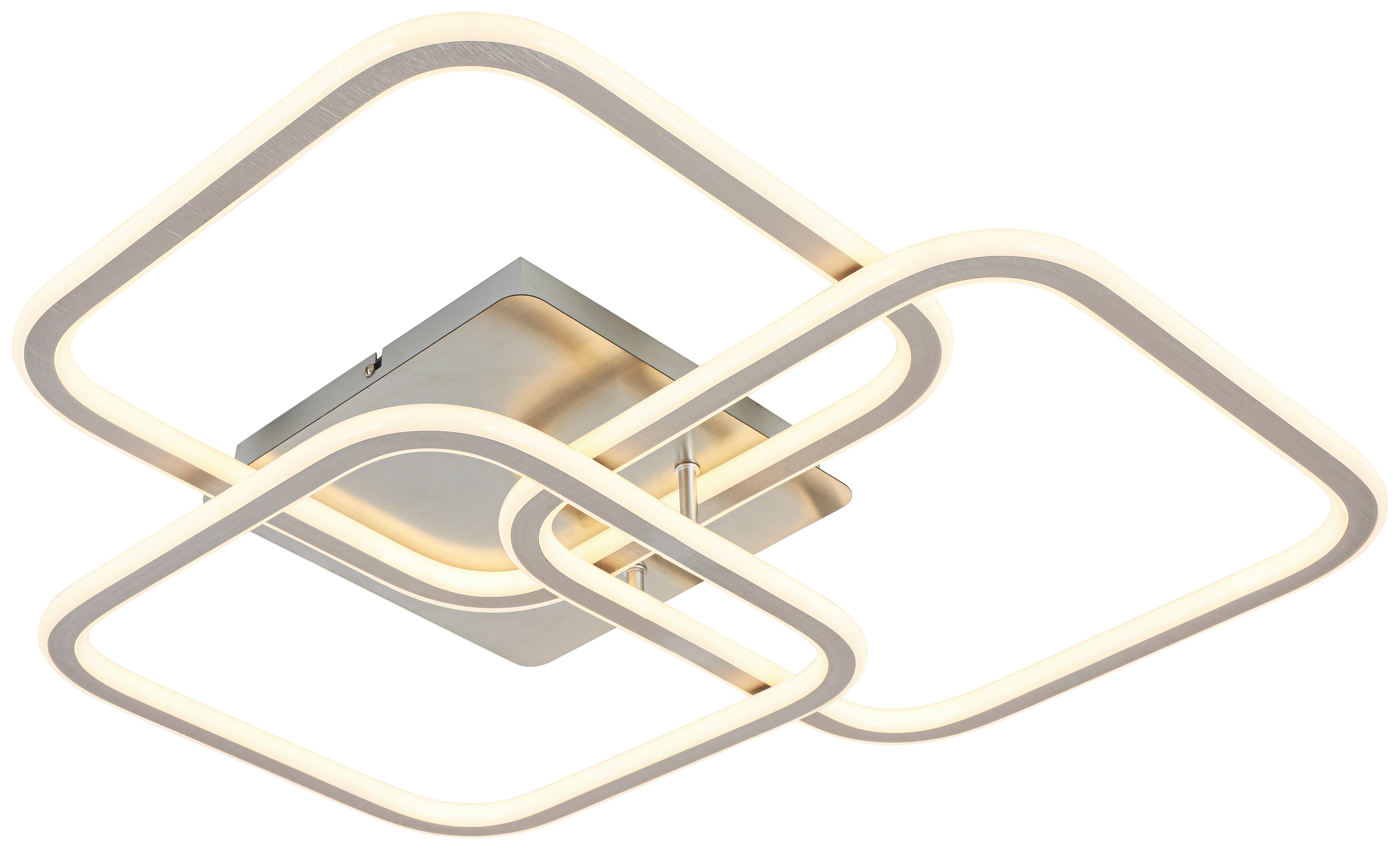 Thumbnail - Nolo LED-Deckenleuchte nickel Satiniert Alu B/H/L: ca. 54x10x58 cm