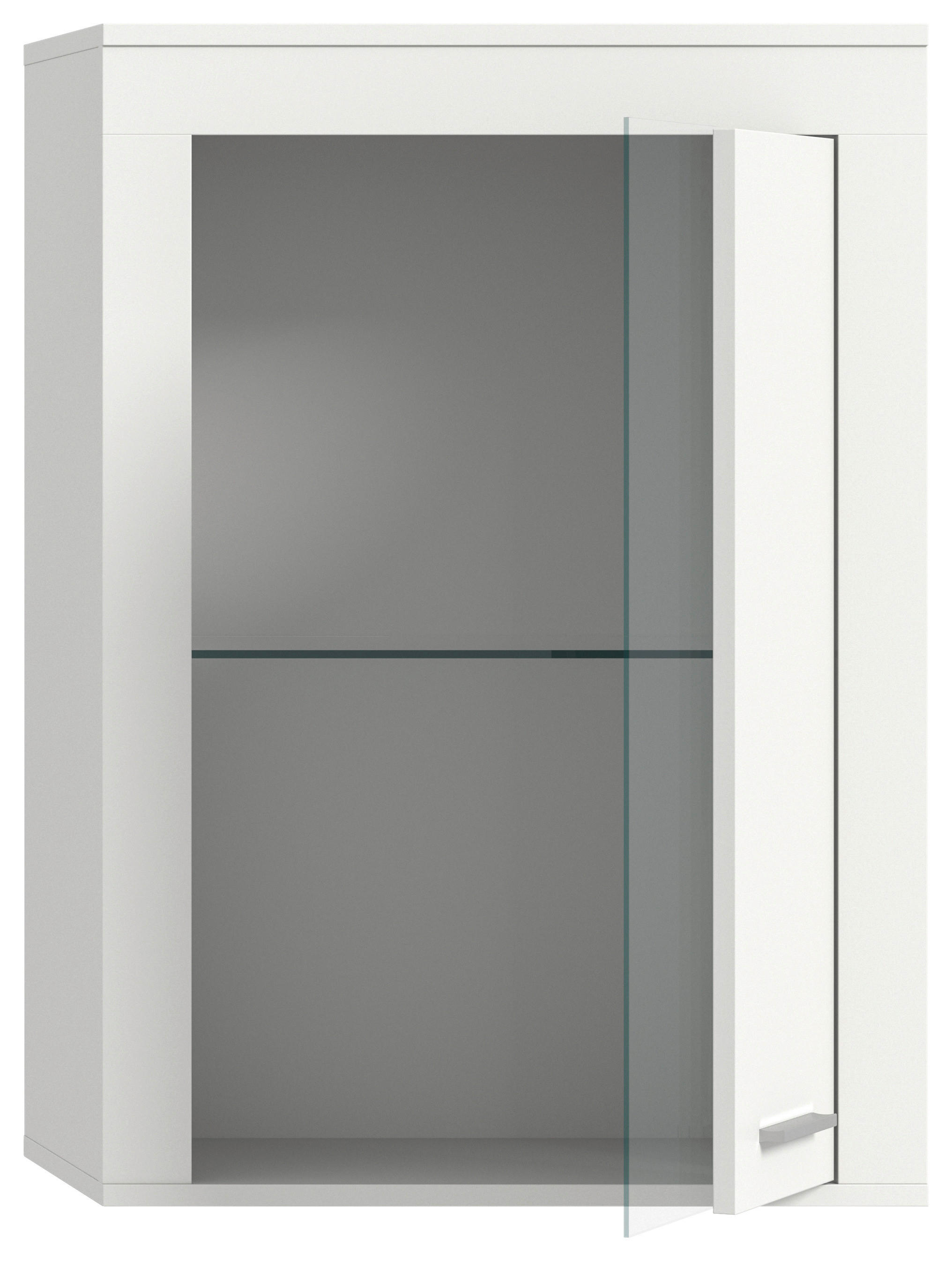 Vitrine Jam weiß B/H/T: ca. 86x60x35 cm Jam - weiß (86,00/60,00/35,00cm) - xonox.home
