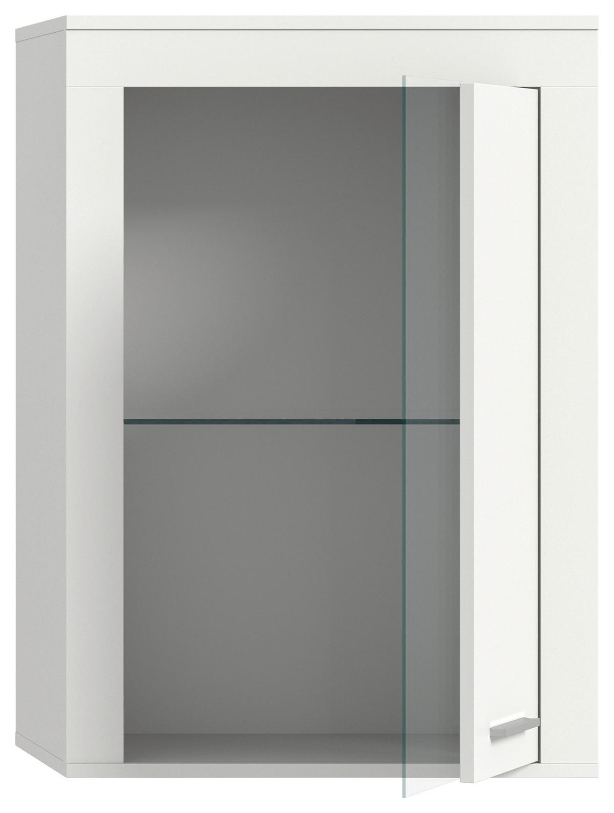 Vitrine Jam weiß B/H/T: ca. 86x60x35 cm Jam - weiß (86,00/60,00/35,00cm) - xonox.home