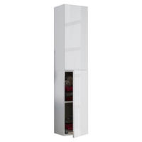Hochschrank Lendas weiß B/H/T: ca. 33x150x22 cm Lendas - weiß (33,00/150,00/22,00cm) - VCM Möbel