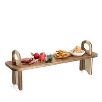Zeller Servierbrett natur Akazie B/H/L: ca. 59x22x16 cm Servierbrett - natur (16,00/59,00/22,00cm) - Zeller