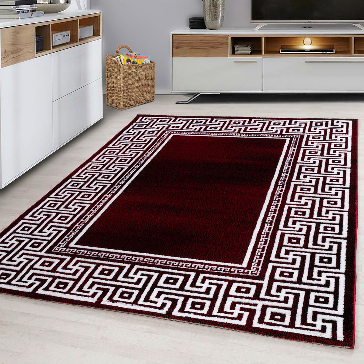 Ayyildiz Teppich PARMA rot B/L: ca. 160x230 cm PARMA - rot (160,00/230,00cm) - Ayyildiz
