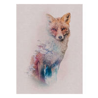 Komar Poster Animals Forest Fox Waldtiere B/L: ca. 30x40 cm Animals Forest Fox - (30,00/40,00cm) - Komar