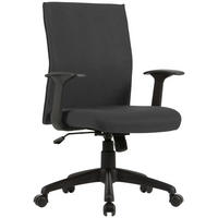 Chefsessel ROCKET schwarz schwarz Webstoff Kunststoff ROCKET - schwarz - byLIVING