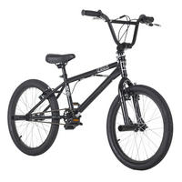 KS-Cycling BMX Fahrrad Four  Freestyle Four 20 Zoll Rahmenhöhe 26 cm 1 Gänge schwarz schwarz ca. 20 Zoll Four - schwarz - KS-Cycling