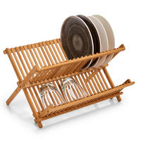 Zeller Geschirrabtropfständer natur Bambus B/H/L: ca. 35x25x42 cm Geschirrabtropfständer - natur (42,00/35,00/25,00cm) - Zeller