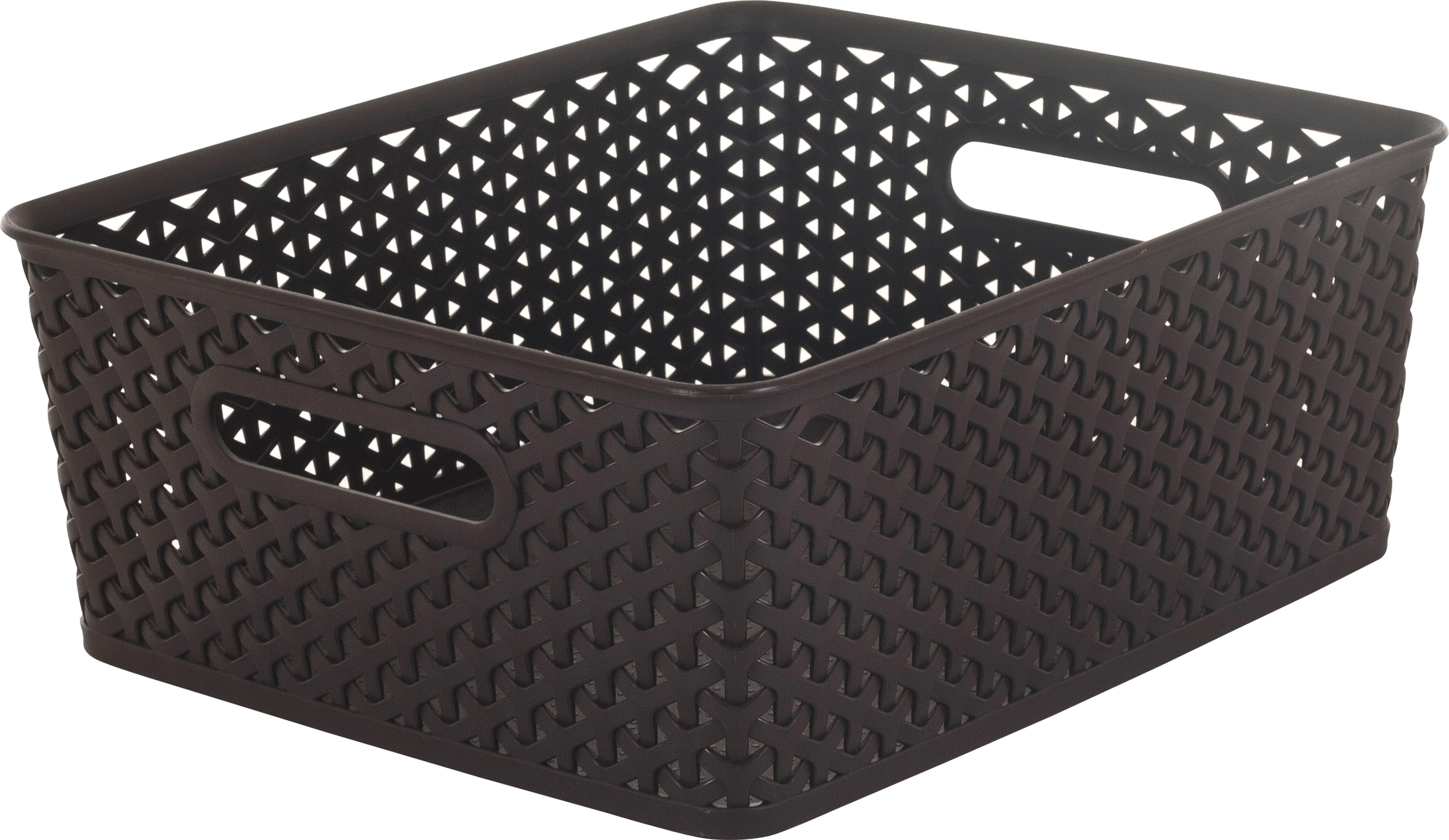 Curver Aufbewahrungskorb hellgrau B/H/L: ca. 29,6x13,3x35,5 cm Aufbewahrungskorb_MyStyle - hellgrau (35,50/29,60/13,30cm) - Curver