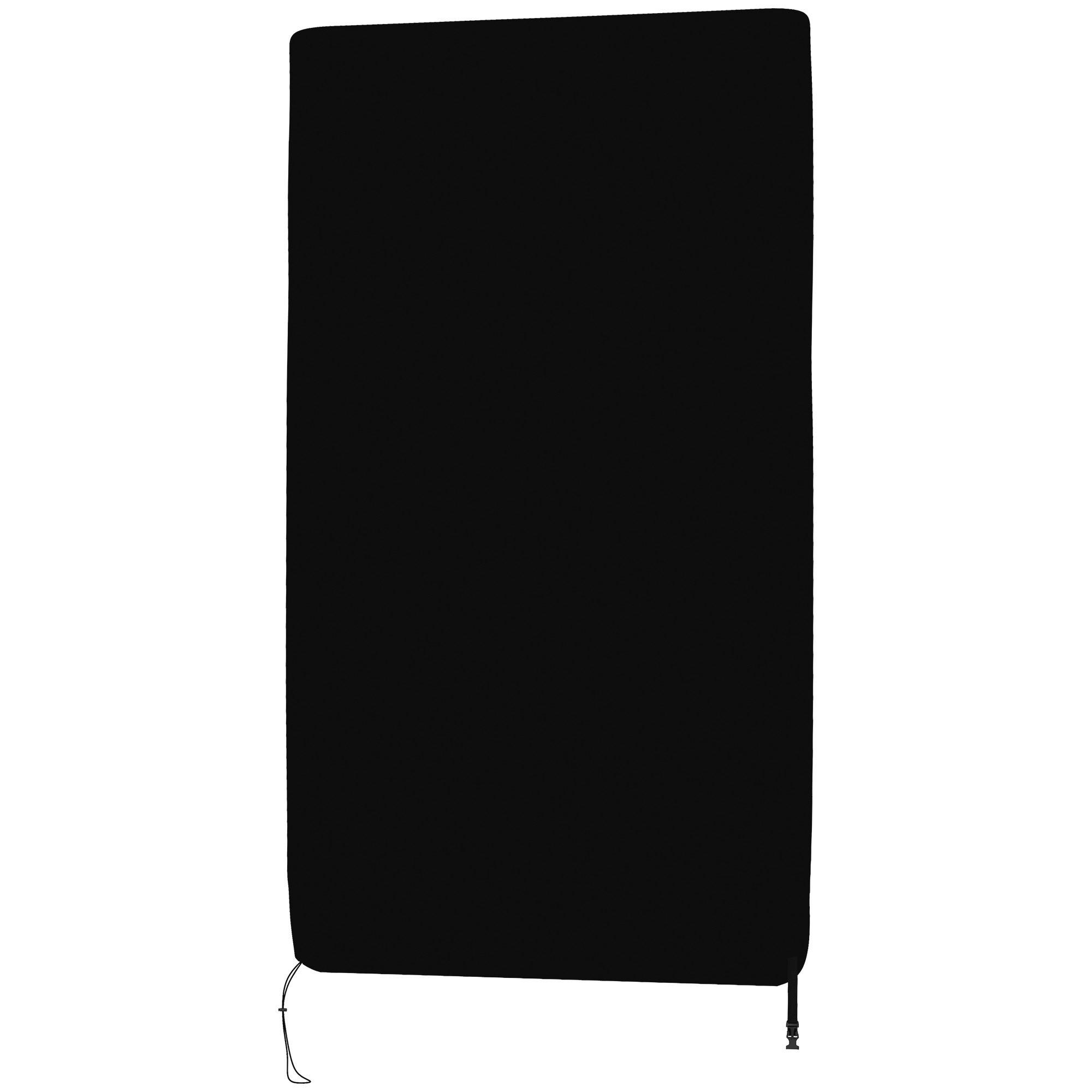 SPORTNOW Abdeckplane schwarz Polypropylen B/H/L: ca. 153x275x5 cm Tischtennisplatte_Abdeckung - schwarz (5,00/153,00/275,00cm) - SPORTNOW