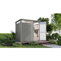 Karibu Gartenhaus Nessa 1,5 grau B/H/L: ca. 160x215x220 cm Nessa 1,5 - grau (220,00/160,00/215,00cm) - Karibu